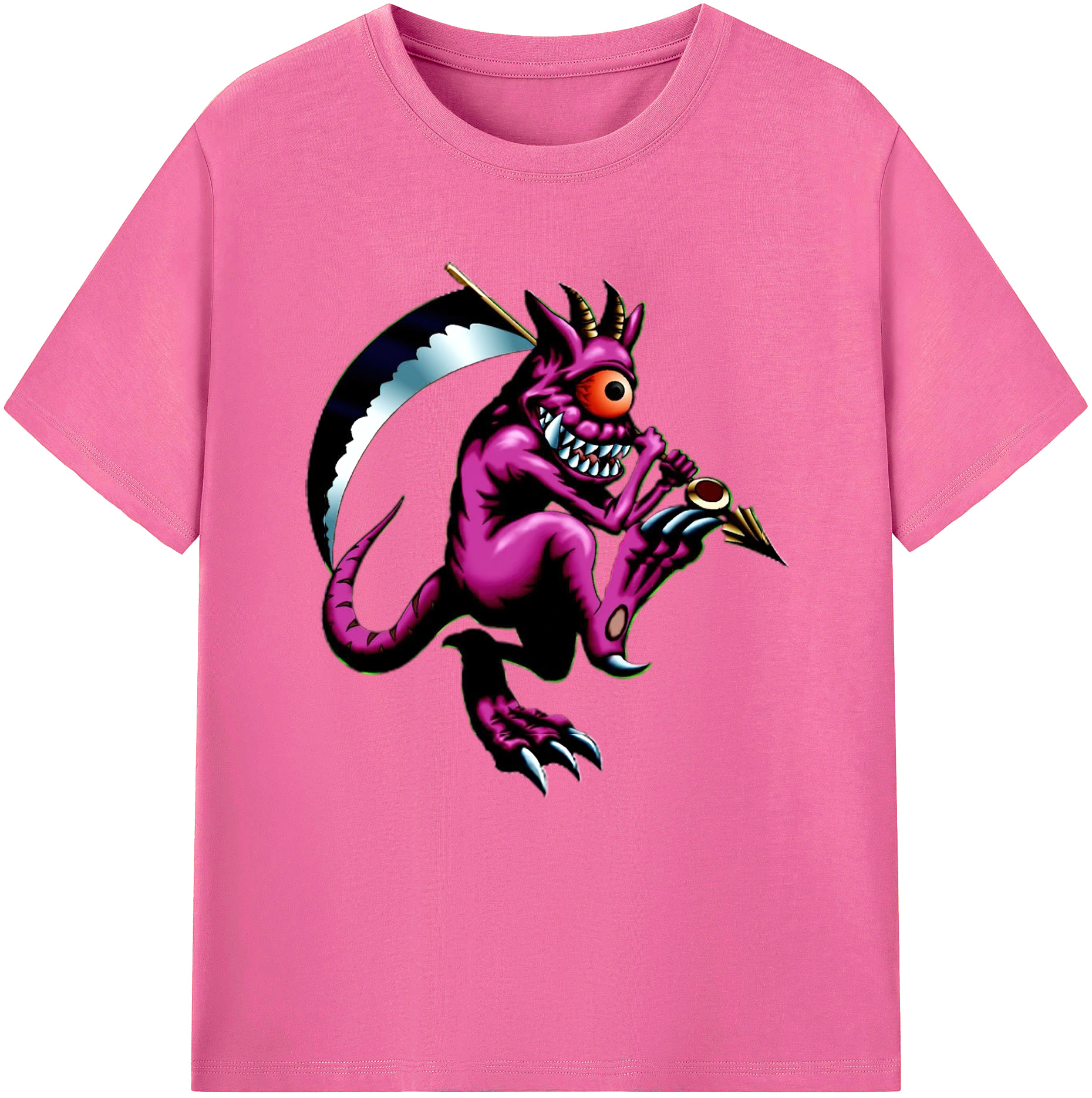 （画像用） 遊☆戯☆王 Yu-Gi-Oh! レディースカジュアルプリントTシャツ（綿100％）
